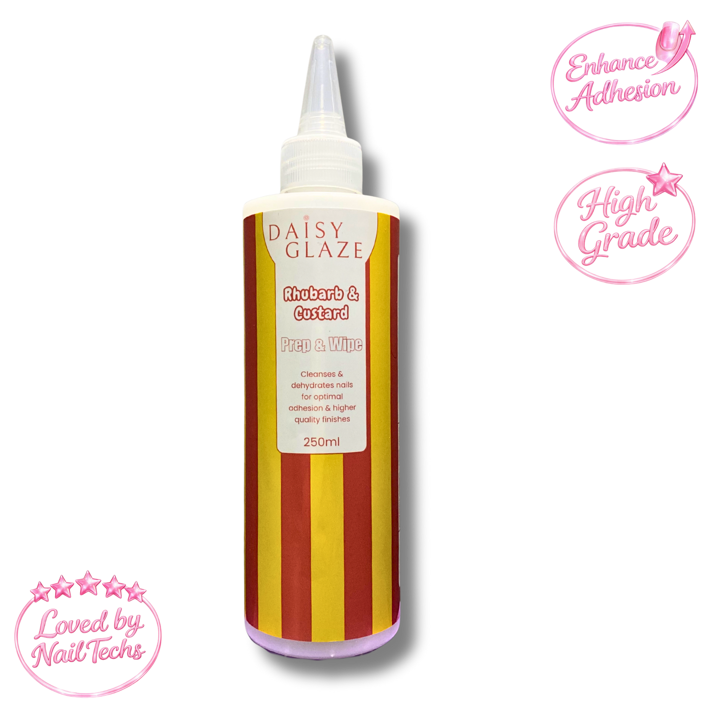 Rhubarb & Custard Prep & Wipe 250ml