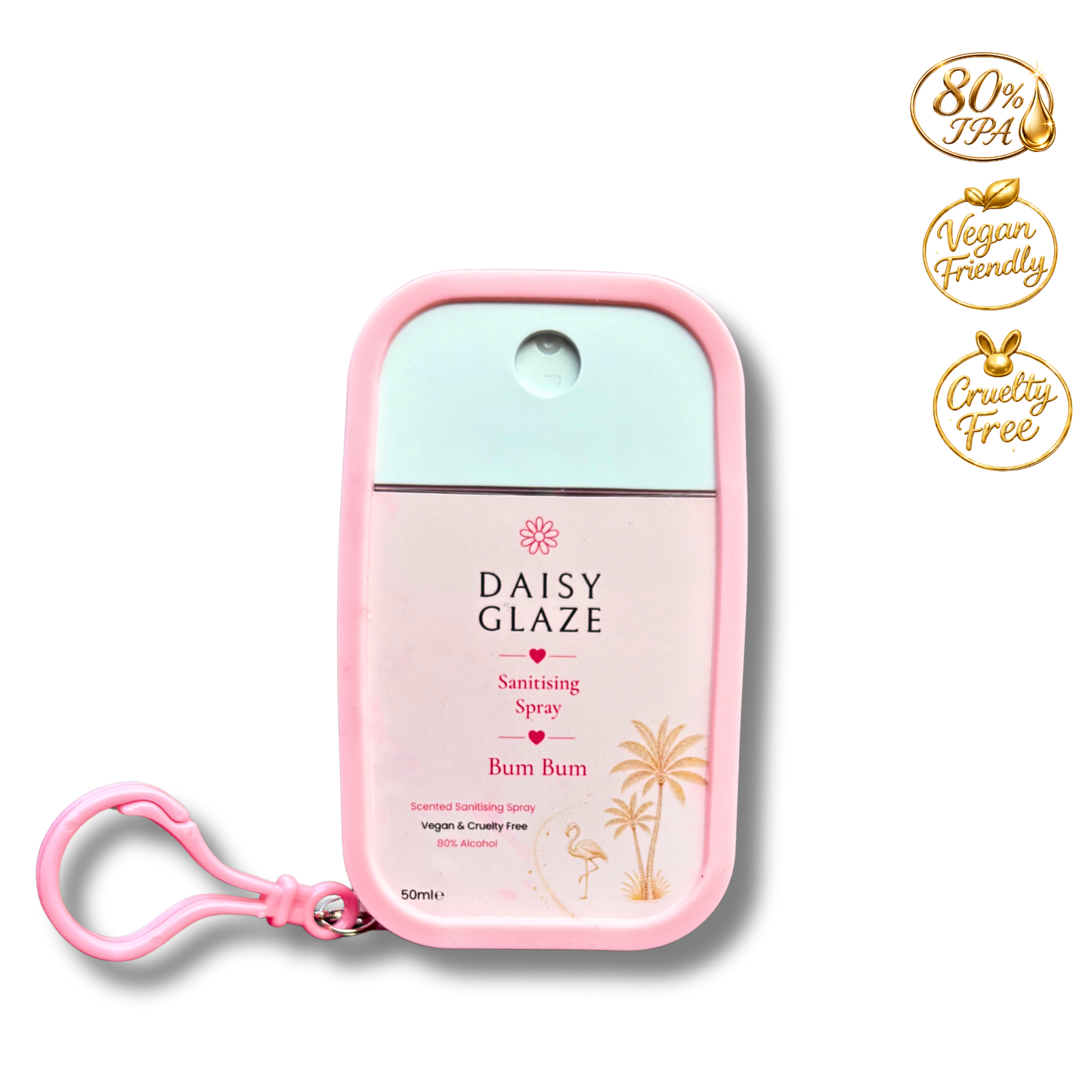 Scented Hand Sanitiser 50ml - Bum Bum