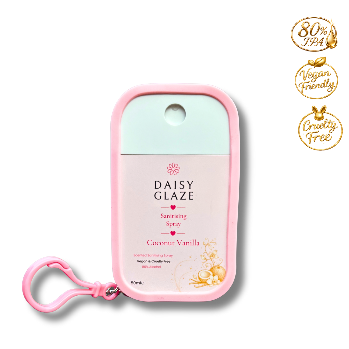 Scented Hand Sanitiser 50ml - Coconut Vanilla