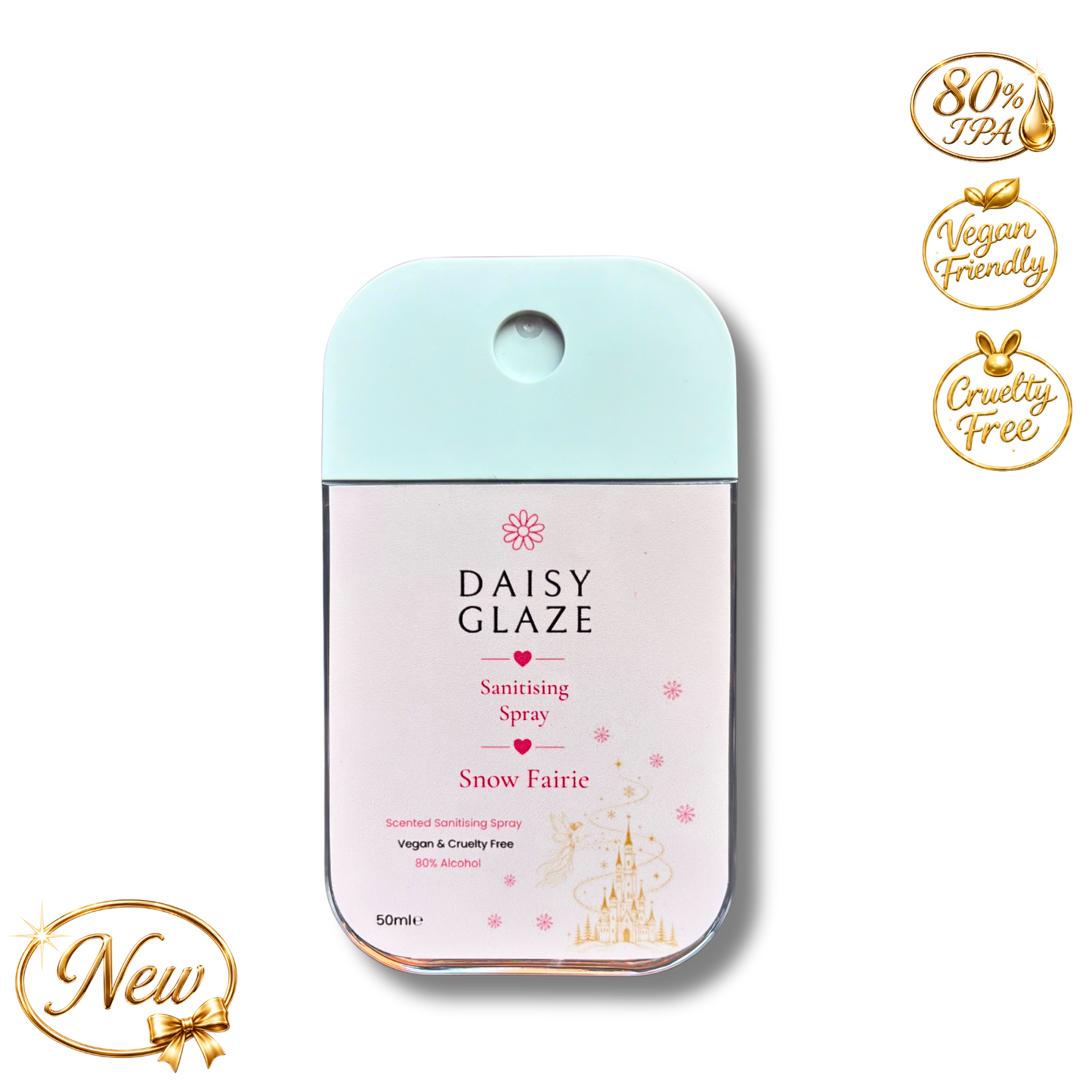 Scented Hand Sanitiser 50ml - Snow Fairie