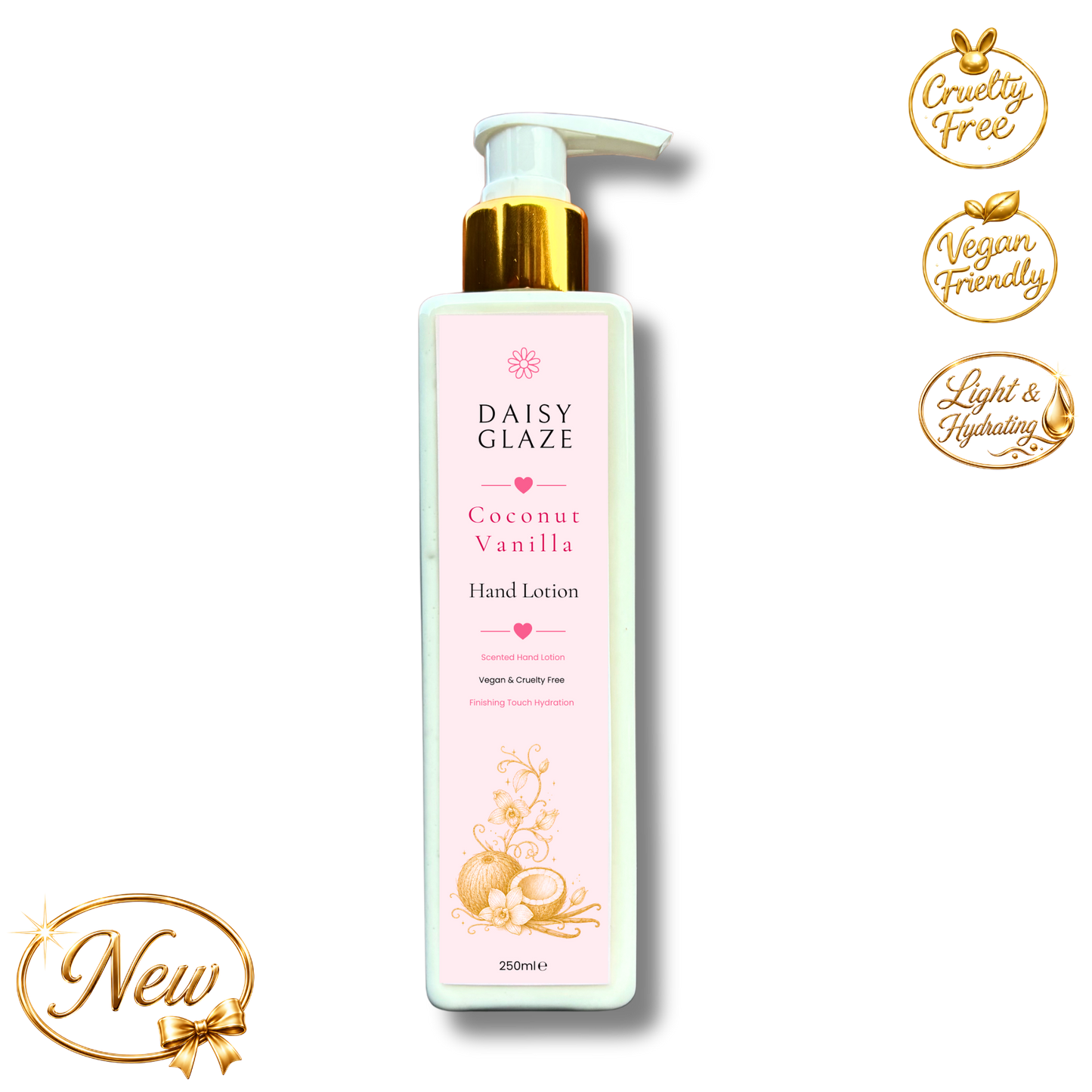 Finishing Touch Hand Lotion - Coconut Vanilla