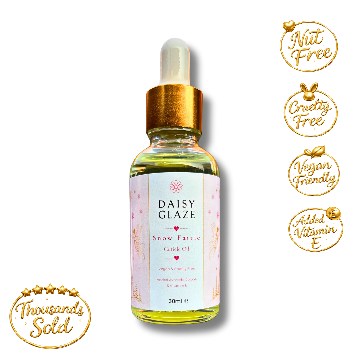 30ml Cuticle Oil - Snow Fairie