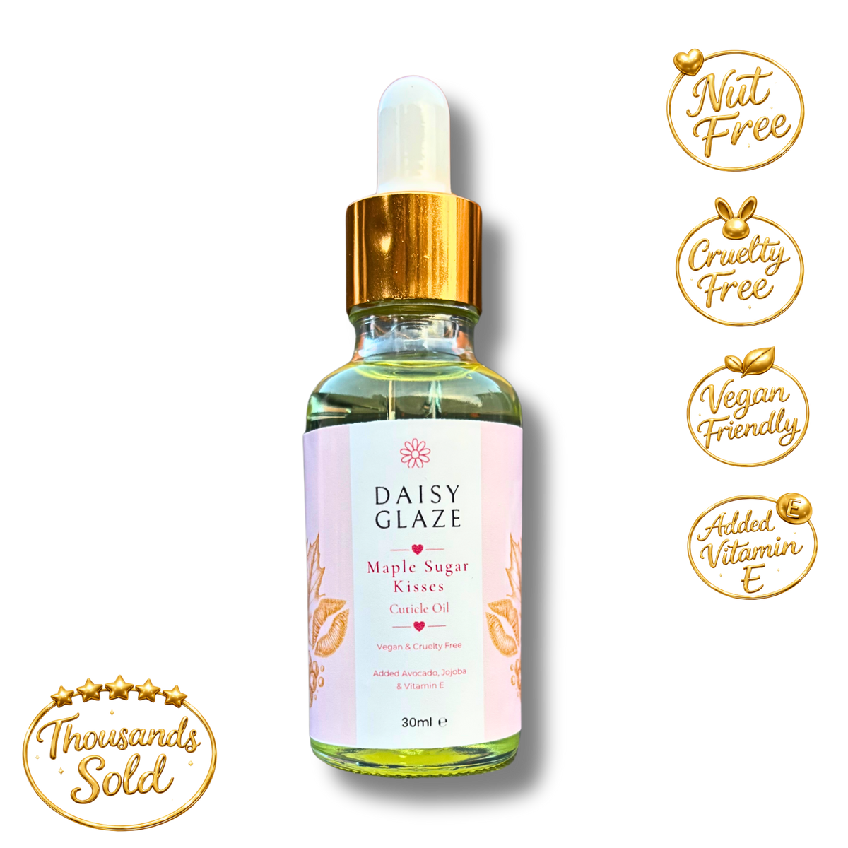 30ml Cuticle Oil - Maple Sugar Kisses