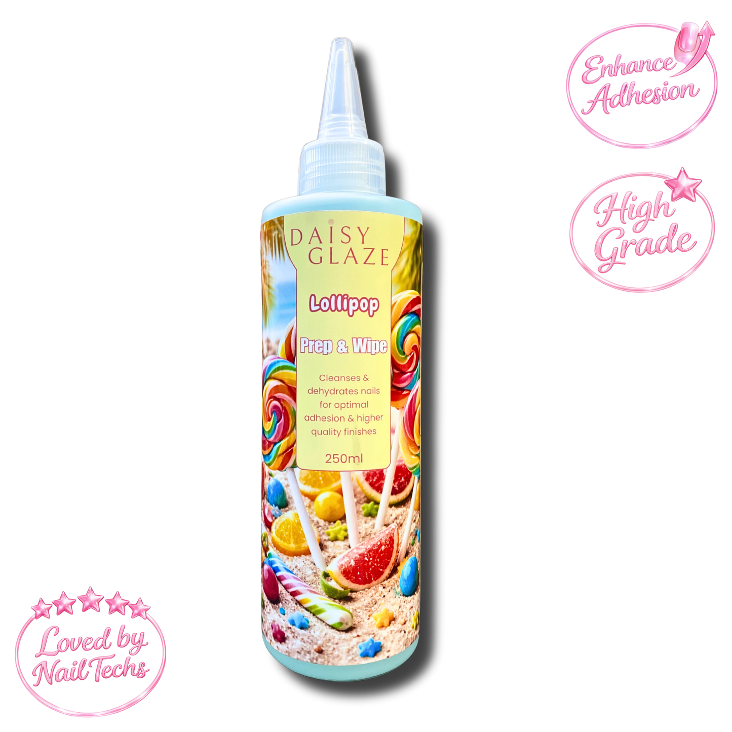 Lollipop Prep & Wipe 250ml