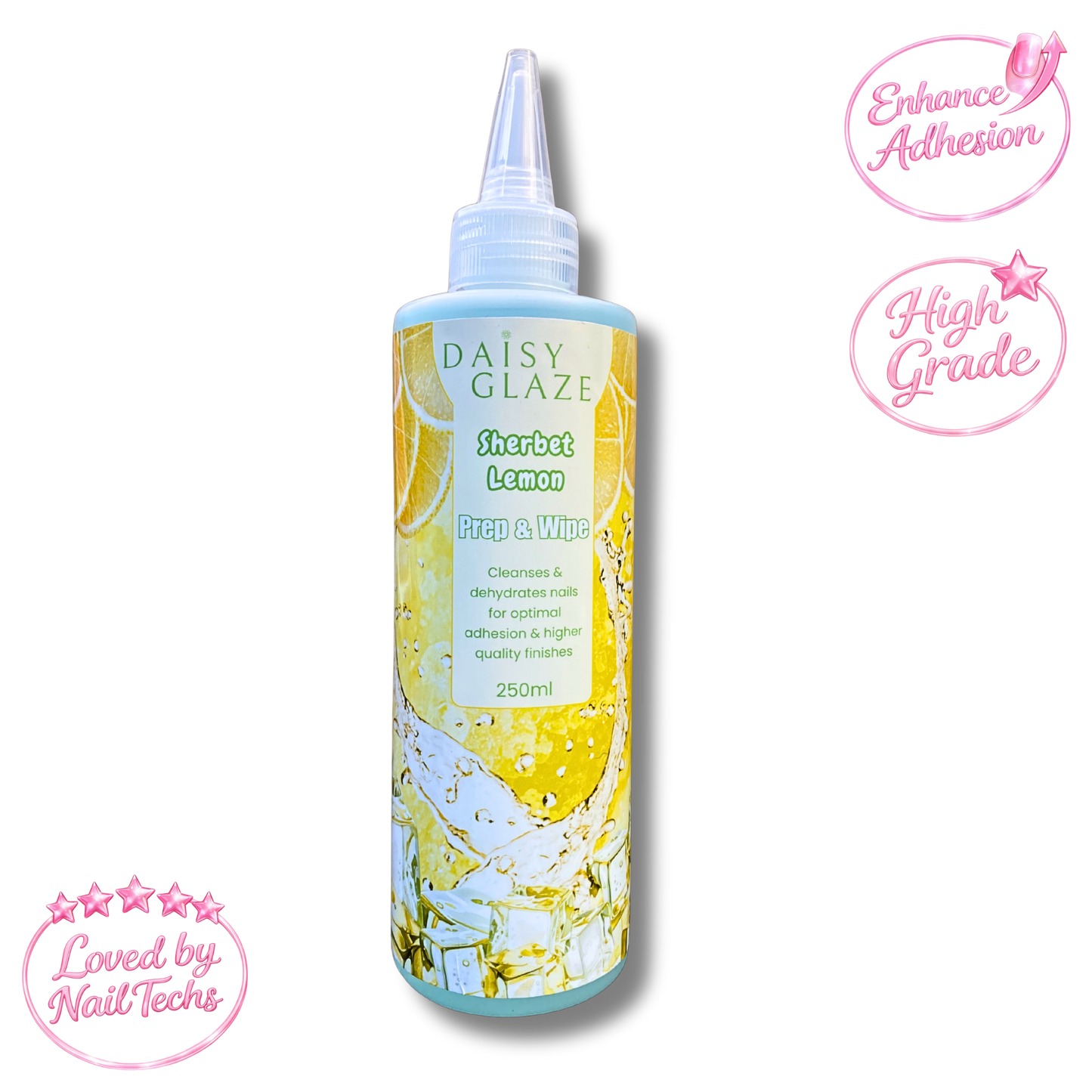 Sherbet Lemon Prep & Wipe 250ml