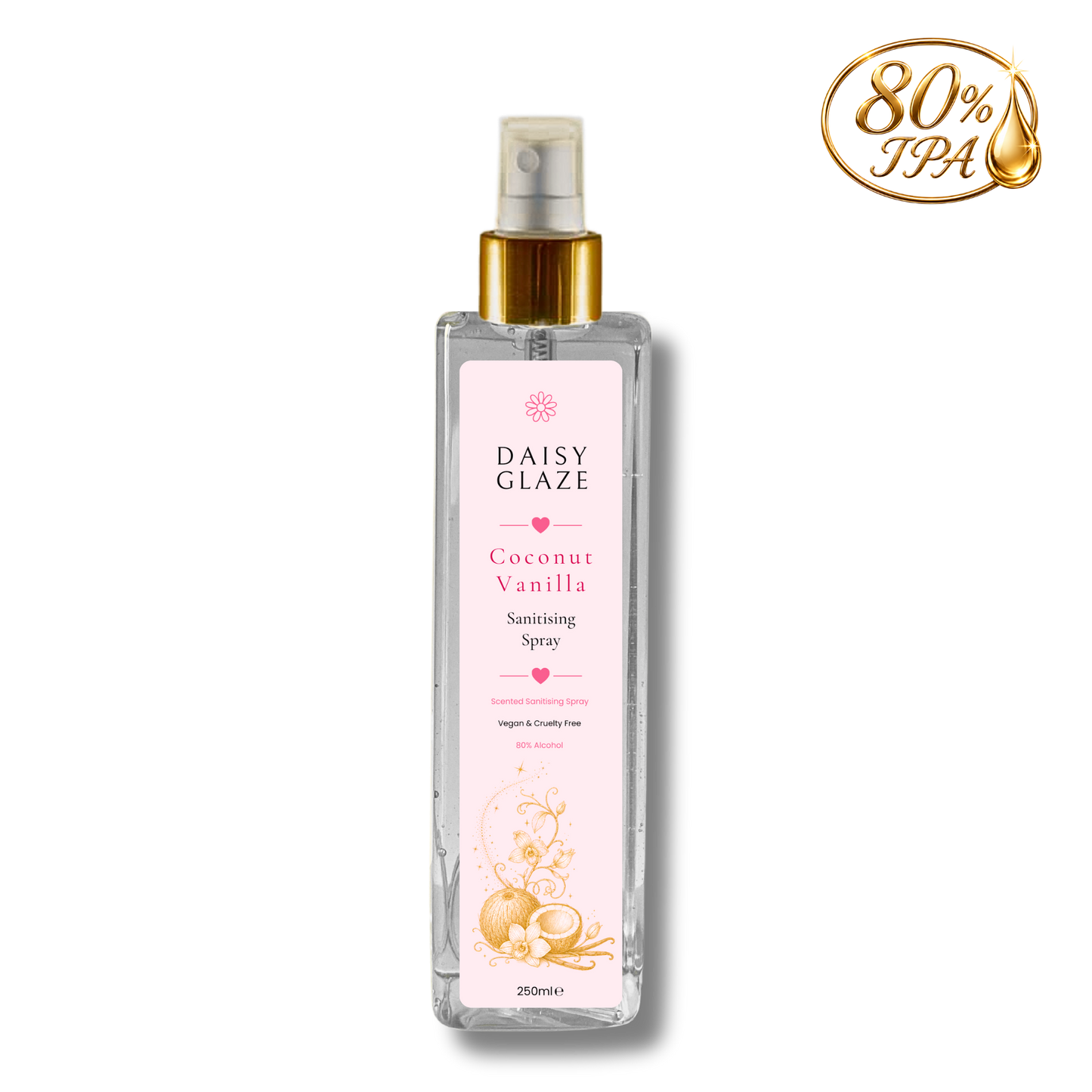 Coconut & Vanilla Sanitising Spray