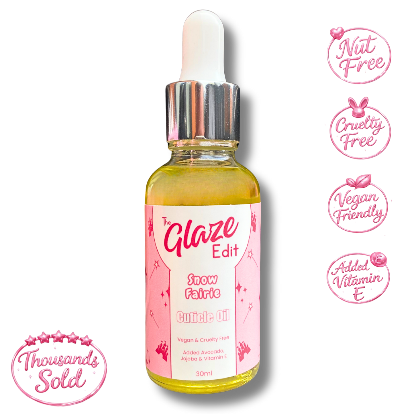 30ml Cuticle Oil - Snow Fairie