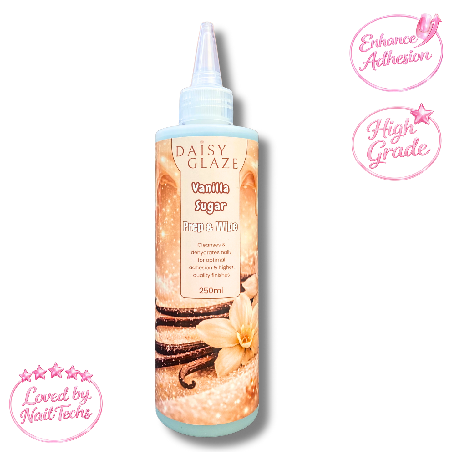Vanilla Sugar Prep & Wipe 250ml
