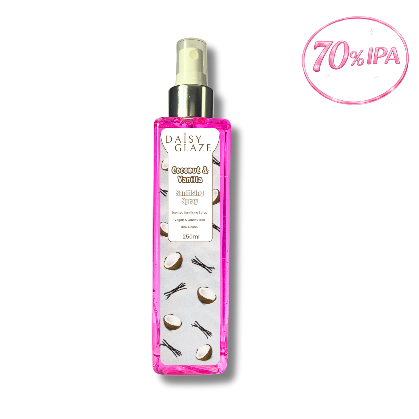 Coconut & Vanilla Sanitising Spray
