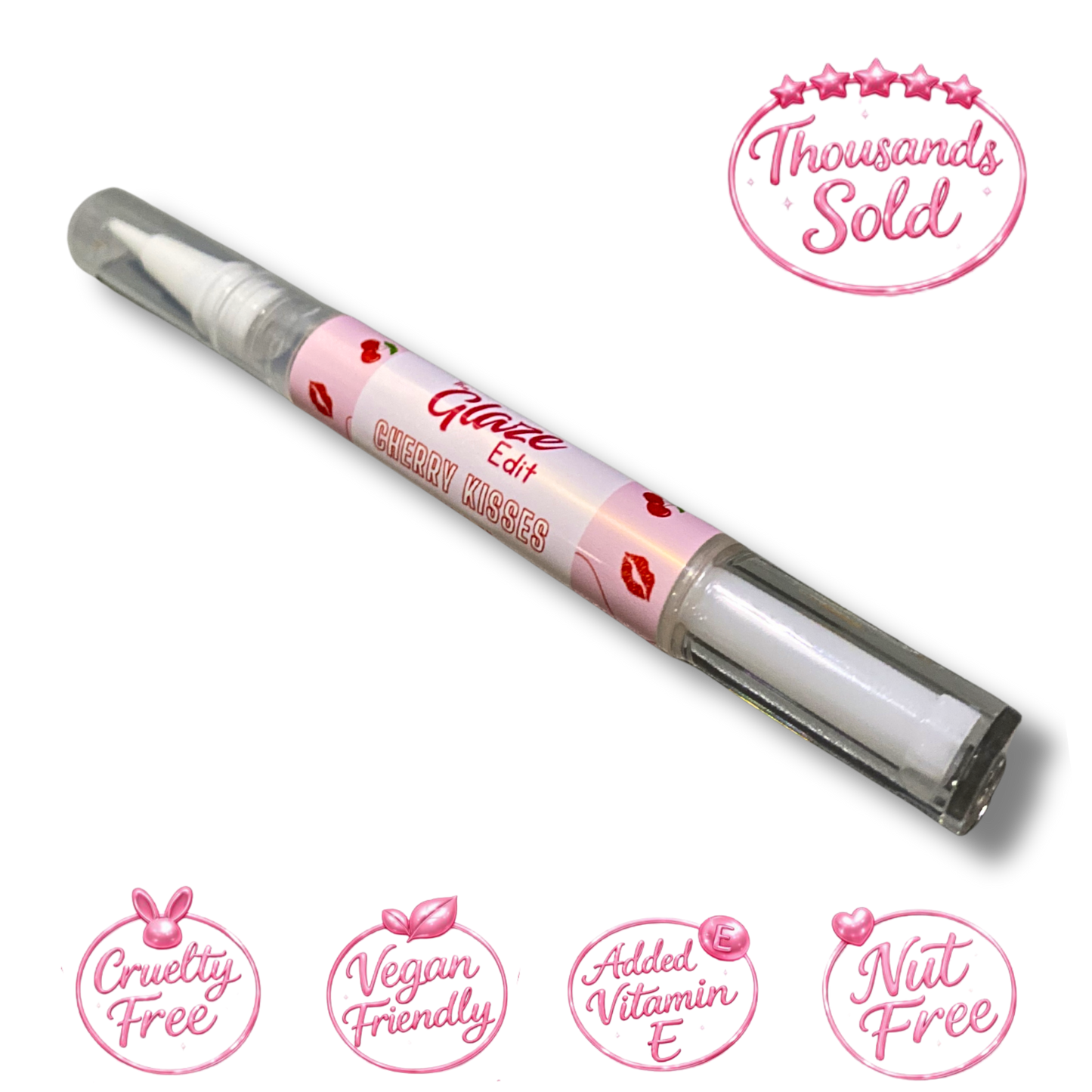 Cherry Kisses Strawberry Laces Cuticle Oil Pen