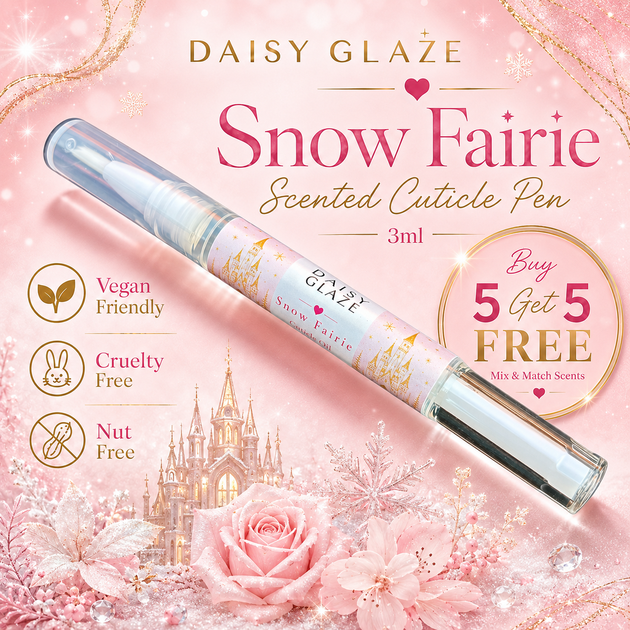 Snow Fairie Cuticle Oil Pen