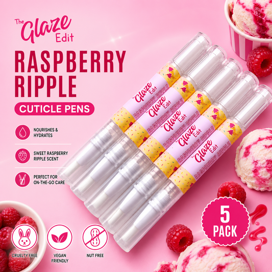 Raspberry Ripple Cuticle Oil - 5 Pack
