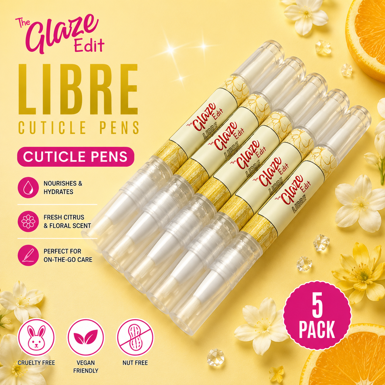 Libre Cuticle Oil - 5 Pack