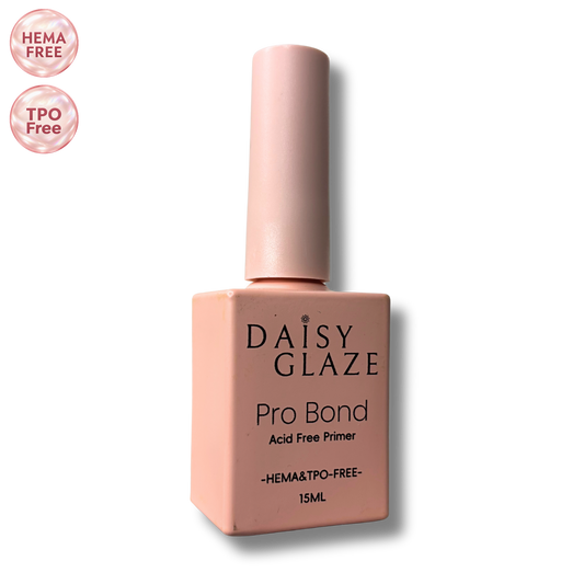 Daisy Glaze Pro Bond acid-free nail primer bottle (Imperfectly Perfect – minor cosmetic chip)